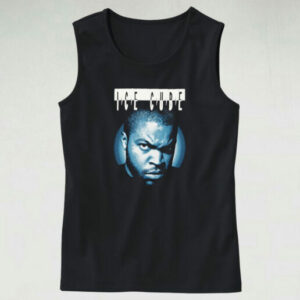 Ice Cube Portrait Graphic Tank Top Design