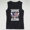 I’m A Dad Grandpa And A Veteran Nothing Scares Me Army Tank Top
