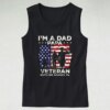 I’m A Dad Papa And A Veteran Army Tank Top