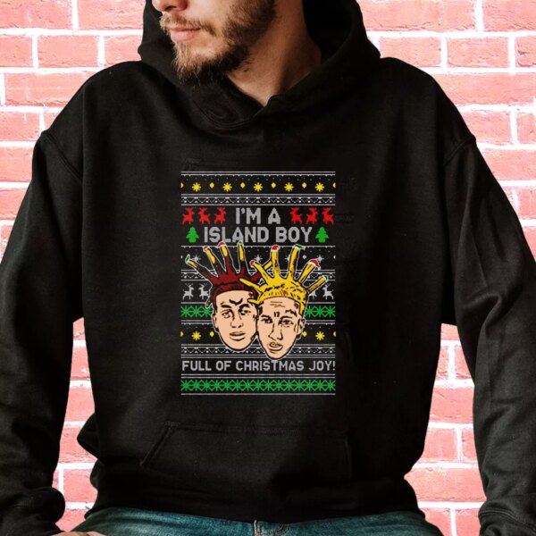 I’m An Island Boy Christmas Joy Hoodie Xmas Outfits