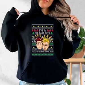 Im An Island Boy Christmas Joy Hoodie Xmas Outfits 3