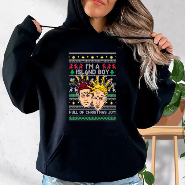 I’m An Island Boy Christmas Joy Hoodie Xmas Outfits