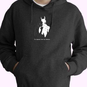 I’m Meaner Than My Demons Essential Hoodie