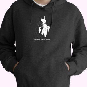 I’m Meaner Than My Demons Essential Hoodie