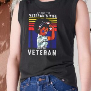 I’m Not The Veteran’s Wife American Flag Army Tank Top