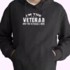 I’m The Veteran And The Veteran’s Wife Old Hoodie Veterans Day