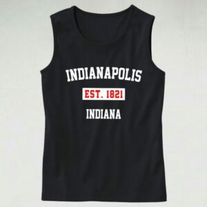 Indianapolis Est 1821 Indiana Tank Top 4