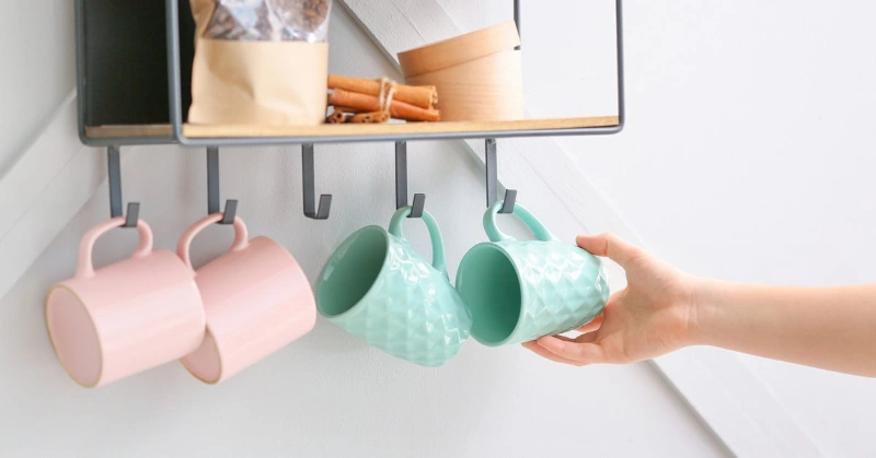 Maximizing Space: A Comprehensive Guide On How To Hang Coffee Mugs Under Cabinet 5 How to Hang Coffee Mugs Under Cabinet