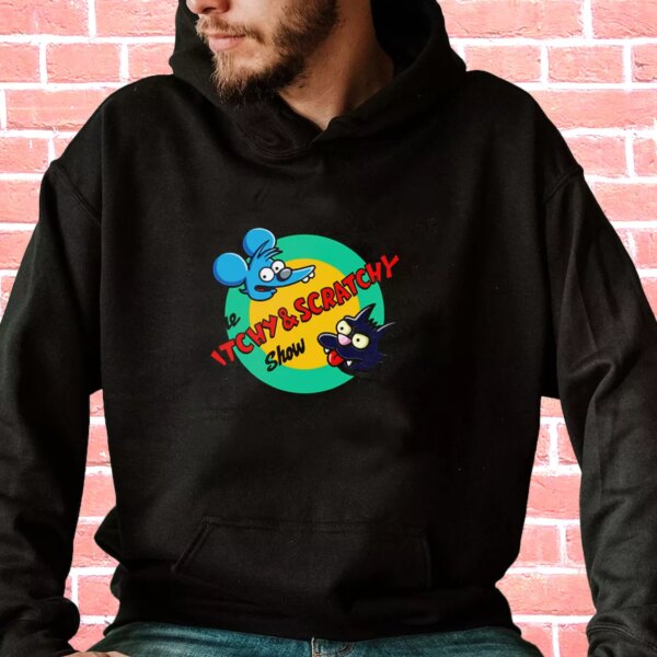 Itchy And Scratchy Show Rocket Fashionable Hoodie