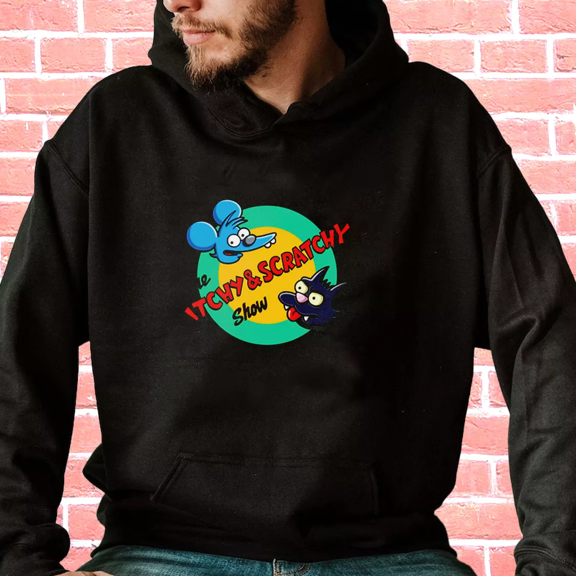 Itchy And Scratchy Show Rocket Fashionable Hoodie Itchy And Scratchy Show Rocket Fashionable Hoodie