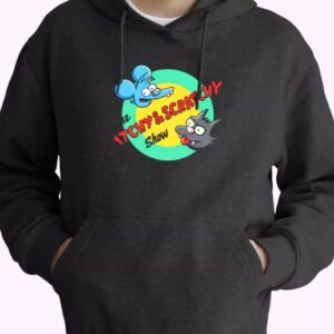 Itchy And Scratchy Show Rocket Fashionable Hoodie 4