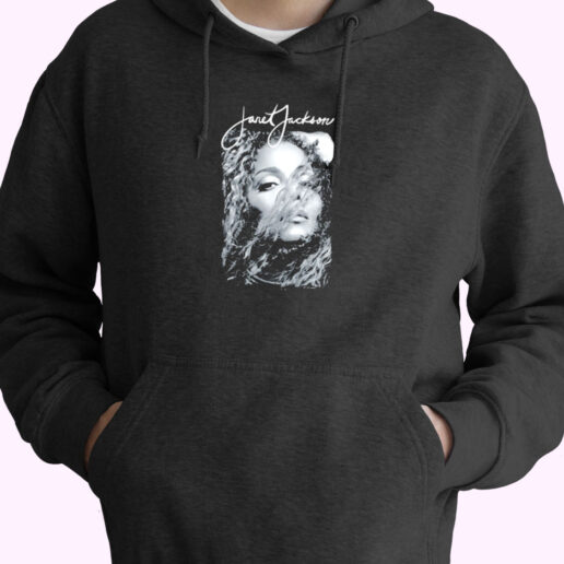 Janet Jackson Photoshoot Style Graphic Hoodie Design Janet Jackson Photoshoot Style Graphic Hoodie Design