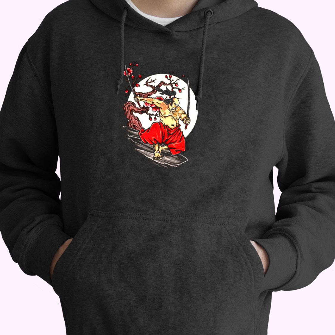 Japanese Samurai Katanas And Tattoos Essential Hoodie Japanese Samurai Katanas And Tattoos Essential Hoodie