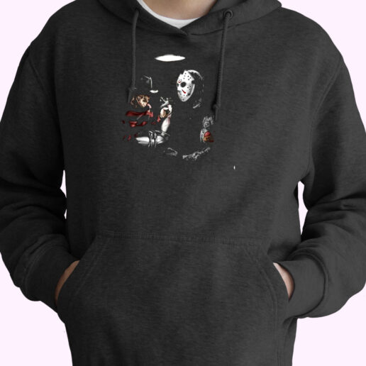 Jason V Freddy Krueger Tattoo Ink Machine Essential Hoodie Jason V Freddy Krueger Tattoo Ink Machine Essential Hoodie