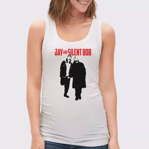 Jay And Silent Bob Graffiti Summer Tank Top