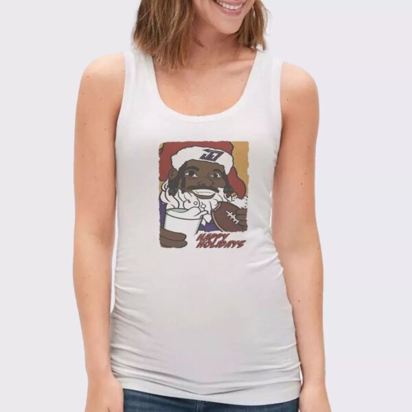 Jetta Claus Happy Holiday Gym Christmas Tank Top