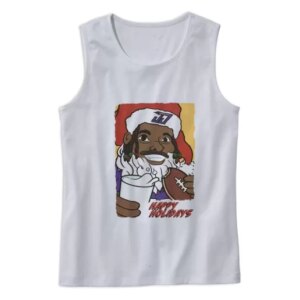 Jetta Claus Happy Holiday Gym Christmas Tank Top 4