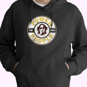 John Lennon Power To The People 70s Basic Hoodie