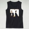 Johnny Cash Mugshot Aesthetic Tank top