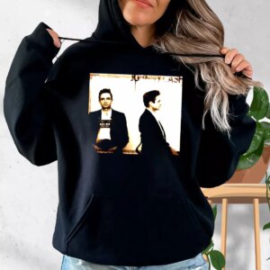 Johnny Cash Mugshot Fashionable Hoodie