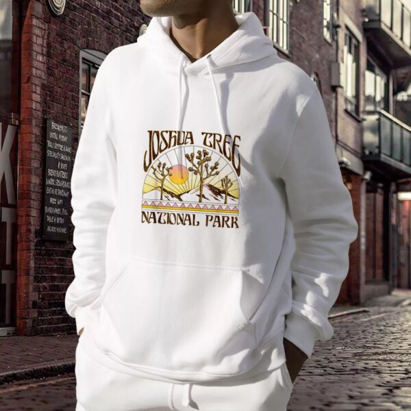 Joshua Tree National Park Retro Day Earth Day Hoodie