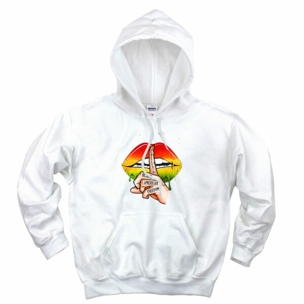 Juneteenth Black American Freedom Aesthetic Graphic Hoodie