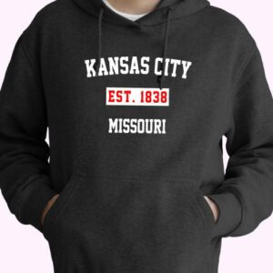 Kansas City Est 1838 Missouri Vintage Hoodie 4
