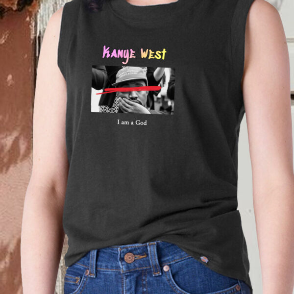 Kanye West I Am A God Hip Hop Tank Top