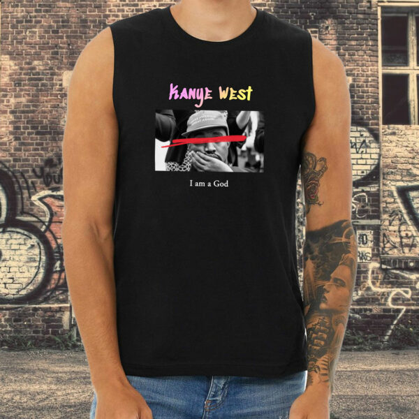 Kanye West I Am A God Hip Hop Tank Top
