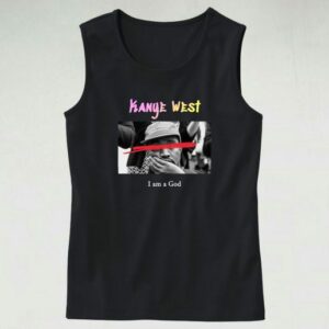 Kanye West I Am A God Hip Hop Tank Top 4