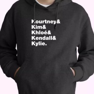 Kourtney Kim Chloe Kendall And Kylie Family Fashionable Hoodie 4