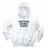 Languishing Lingering Existing Recession Quote Hoodie