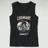 Legendary Biker Club Graphic Tank Top