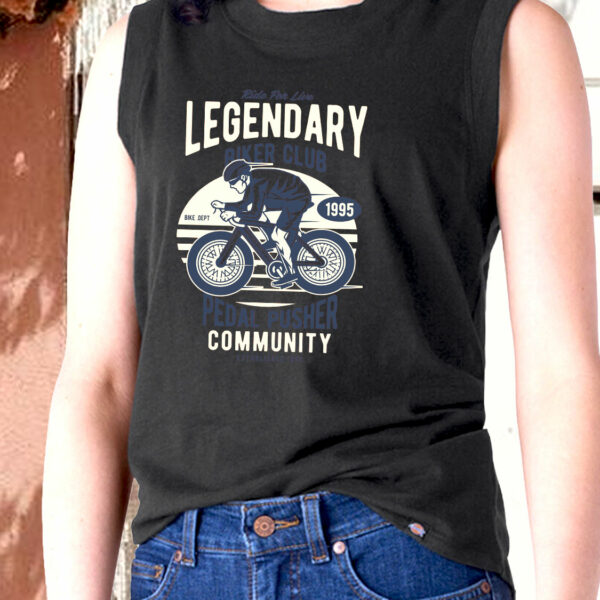 Legendary Biker Club Graphic Tank Top