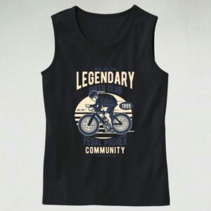 Legendary Biker Club Graphic Tank Top 4