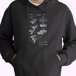 Lego Brick Patent Fashionable Hoodie