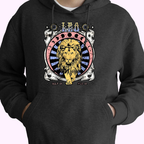 Leo Zodiac Sign Cute Hoodie