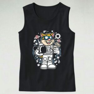 Leopard Astronaut Graphic Tank Top 4