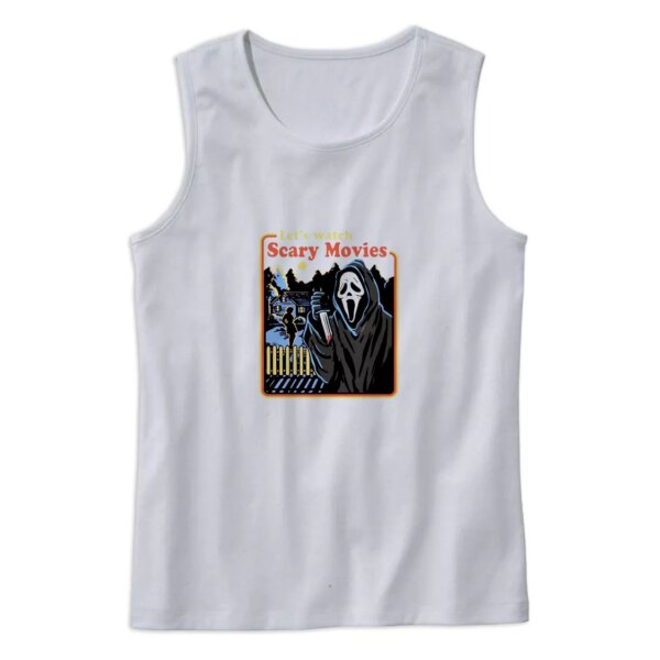 Let’S Watch Scary Horror Movies Summer Tank Top