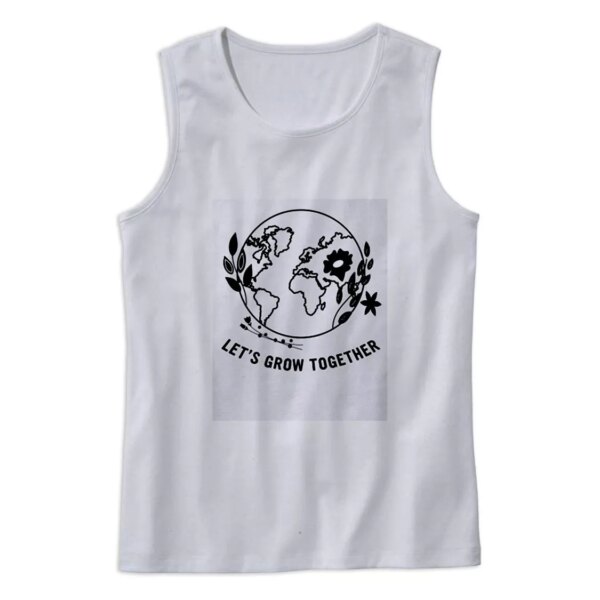 Let’s Grow Together Earth Day Tank Top