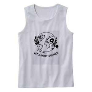 Lets Grow Together Earth Day Tank Top 4
