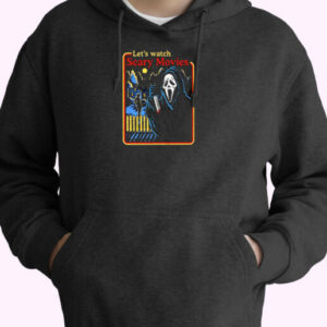 Let’s Watch Scary Movies Halloween Essential Hoodie