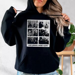 Like Minds Think Alike Martin Luther King Jr MLK Day Hoodie