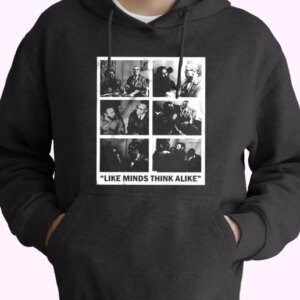 Like Minds Think Alike Martin Luther King Jr MLK Day Hoodie 4