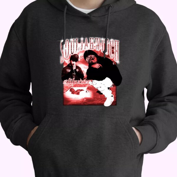 Lil Tracy Soulja Witch Faith 80s Men’s Classic Hoodie Streetwear