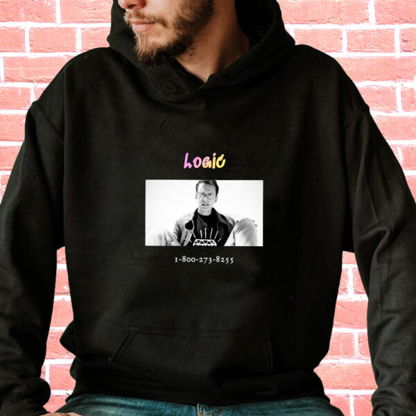 Logic 1 800 273 8255 Rapper Quote Hoodie