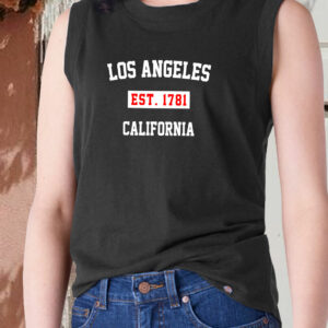 Los Angeles Est 1781 California Tank Top 3