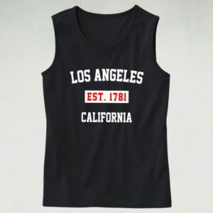 Los Angeles Est 1781 California Tank Top 4