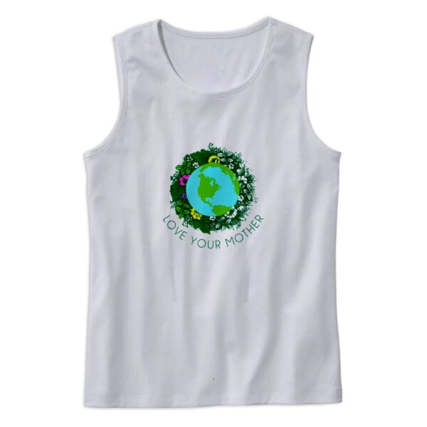 Love Your Mother  And Flowers Earth Day Tank Top