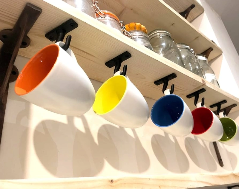 Maximizing Space: A Comprehensive Guide On How To Hang Coffee Mugs Under Cabinet 7 How to Hang Coffee Mugs Under Cabinet